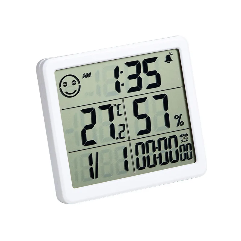

Mini Lcd Digital Thermometer Indoor Hygrometer Cute Compact Accurate Temperature Humidity Monitoring
