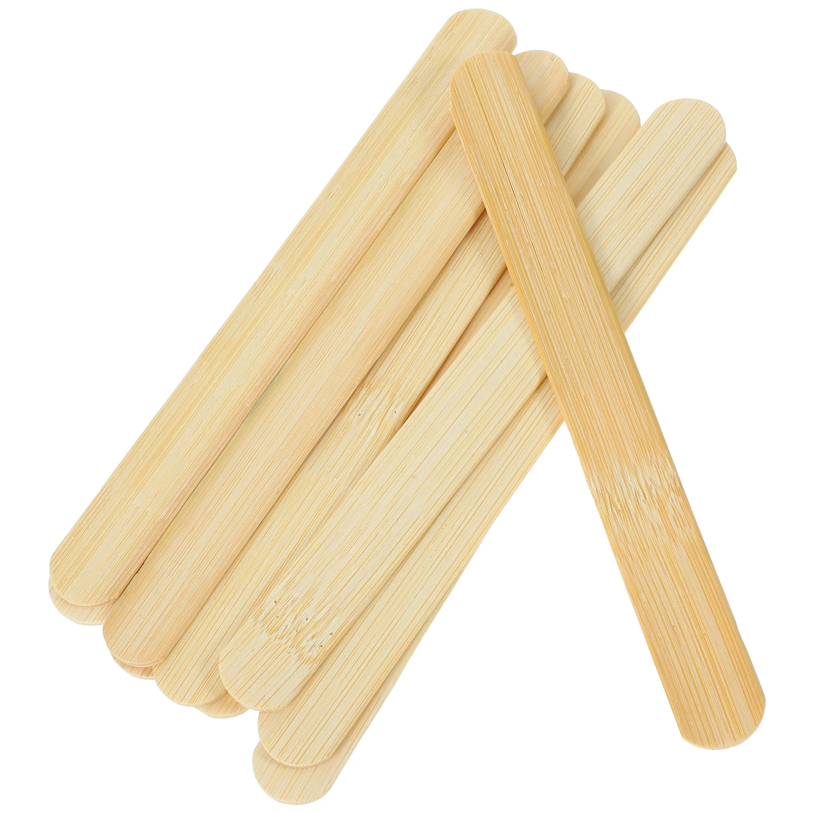 

100 Pcs Spatula Tongue Sticks Holder Depressors Oral Compressor for Bamboo Applicator
