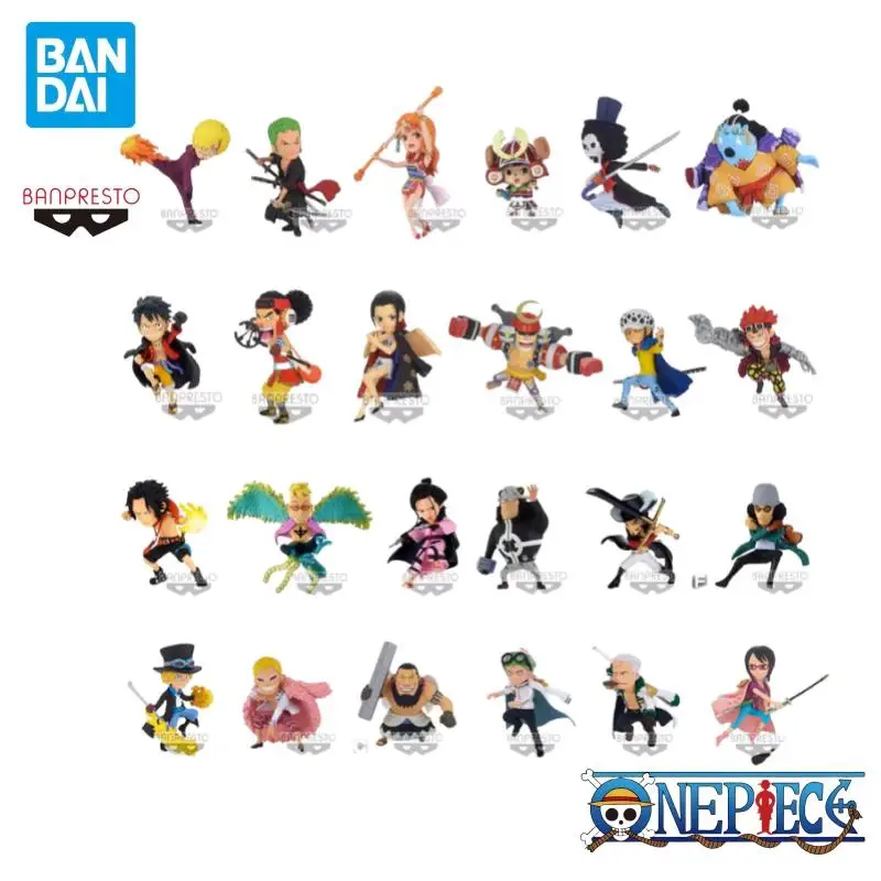 

BANDAI bansoon ONE PIECE WCF мир ландшафта 1/2/3/4 анимация периферийная модель комплект для гаража украшения для мальчиков любимый подарок