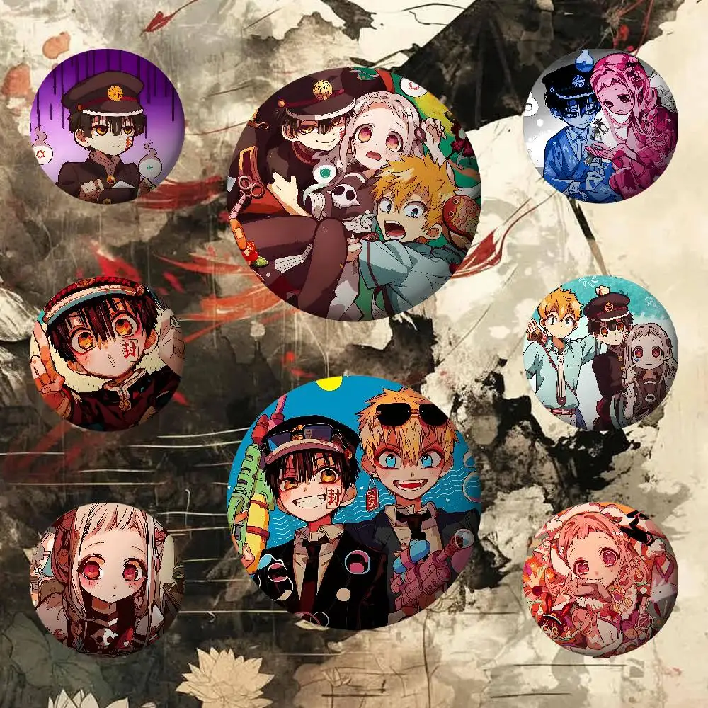 

Anime Toilet-bound Hanako-kun For Clothes Anime Enamel Pin Cute Things Cartoon Cosplay Badges On Backpack Brooch Art Gifts