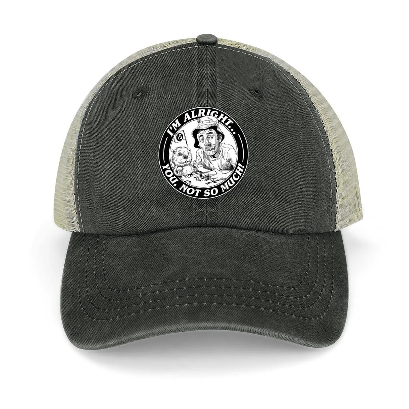 

I"m Alright...You, Not So Much! Cowboy Hat Golf Cap Wild Ball Hat For Women 2024 Men's