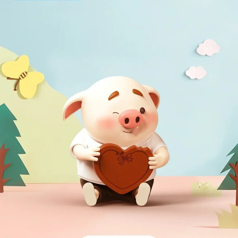 

Новый продукт в наличии, серия «Свинья, пердеж, еда», слепая коробка, фигурка, милое животное, мультяшная кукла, милое украшение для рабочего стола, подарок-сюрприз для девочек