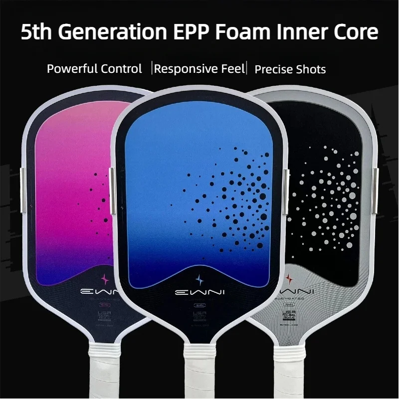 Premium Hot-Pressed Integrated Pickleball Paddle Set with EPP Core, Non-Slip Professional Sports Paddle
