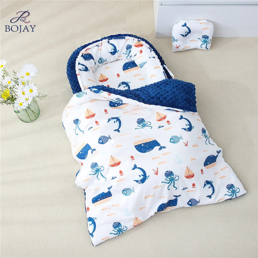 Nid de chaise longue pour bébé, dormir pour bébé, ultra doux et respirant, remplissage en fibre, transat portable réglable pour nouveau-né, couffin CPull