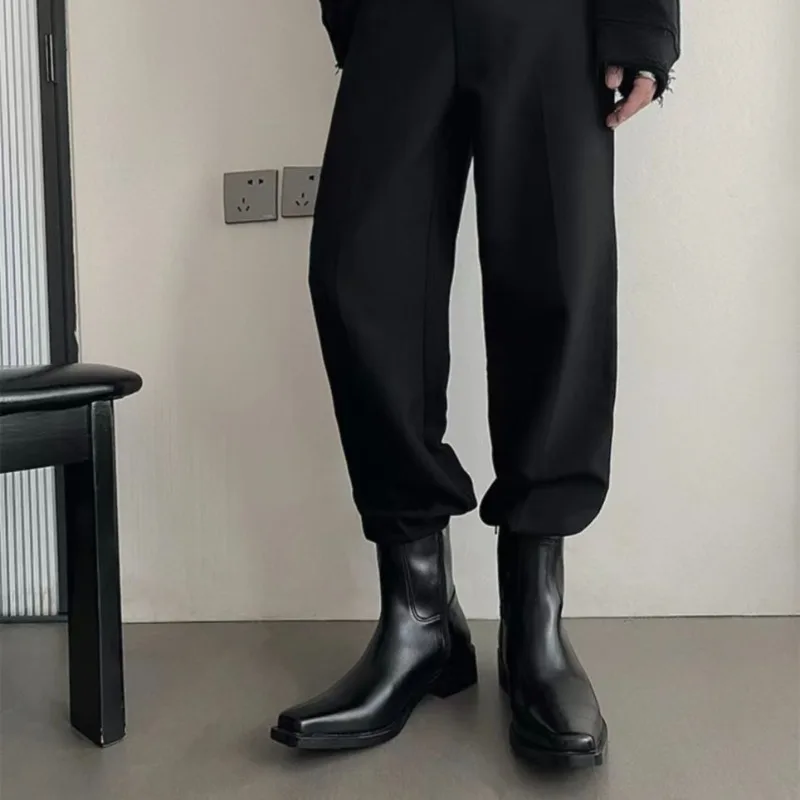 

Original Design Chelsea Men's Boots New High End Short Boots Men's Fashion 2026 Motorcycle Boots