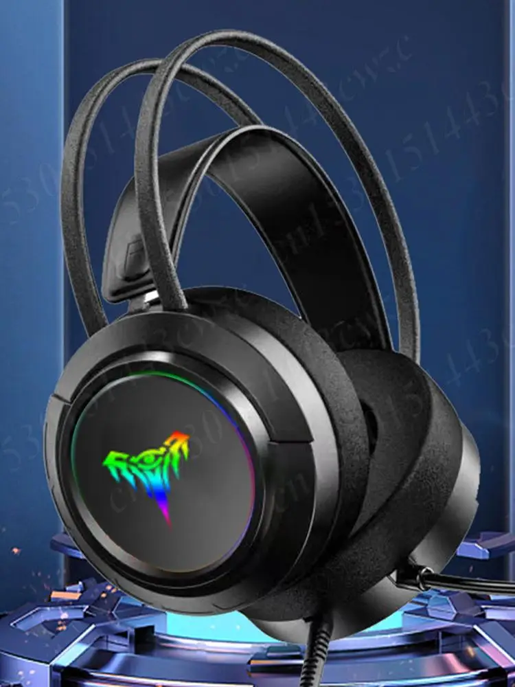

Gaming Headset with Mic Over Ear Headphones RGB Light for PS4/PC/Laptop