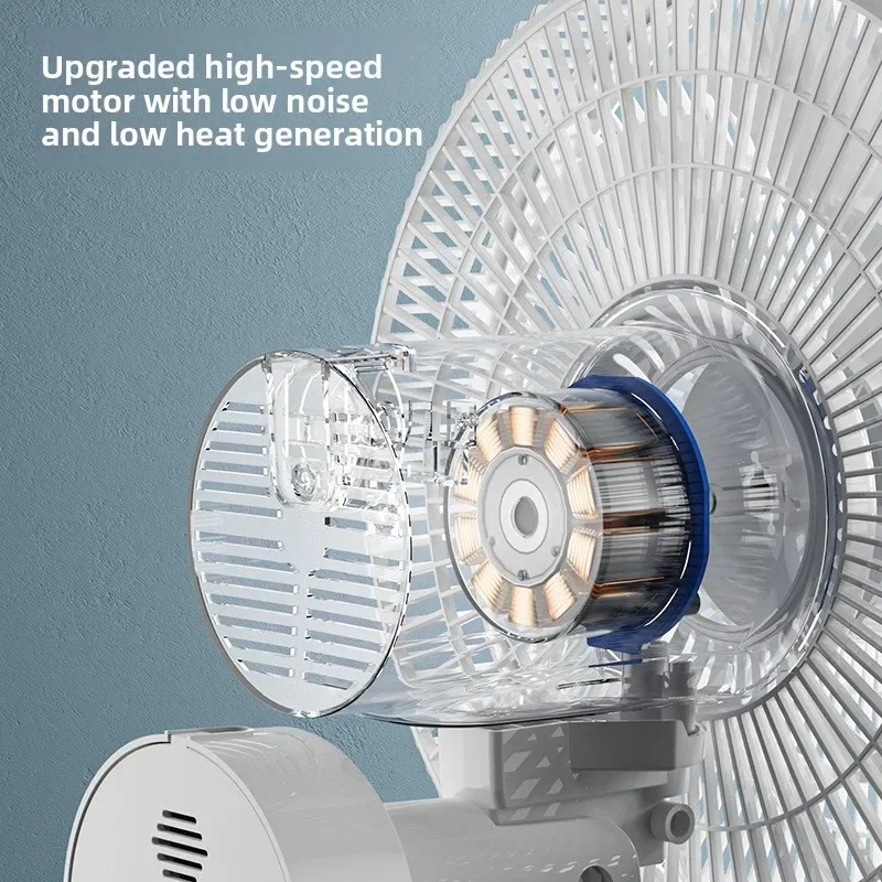 Superior Household Wall-mounted Electric Fan Industrial Kitchen Bathroom Wall-mounted Multifunctional Ceiling Fan