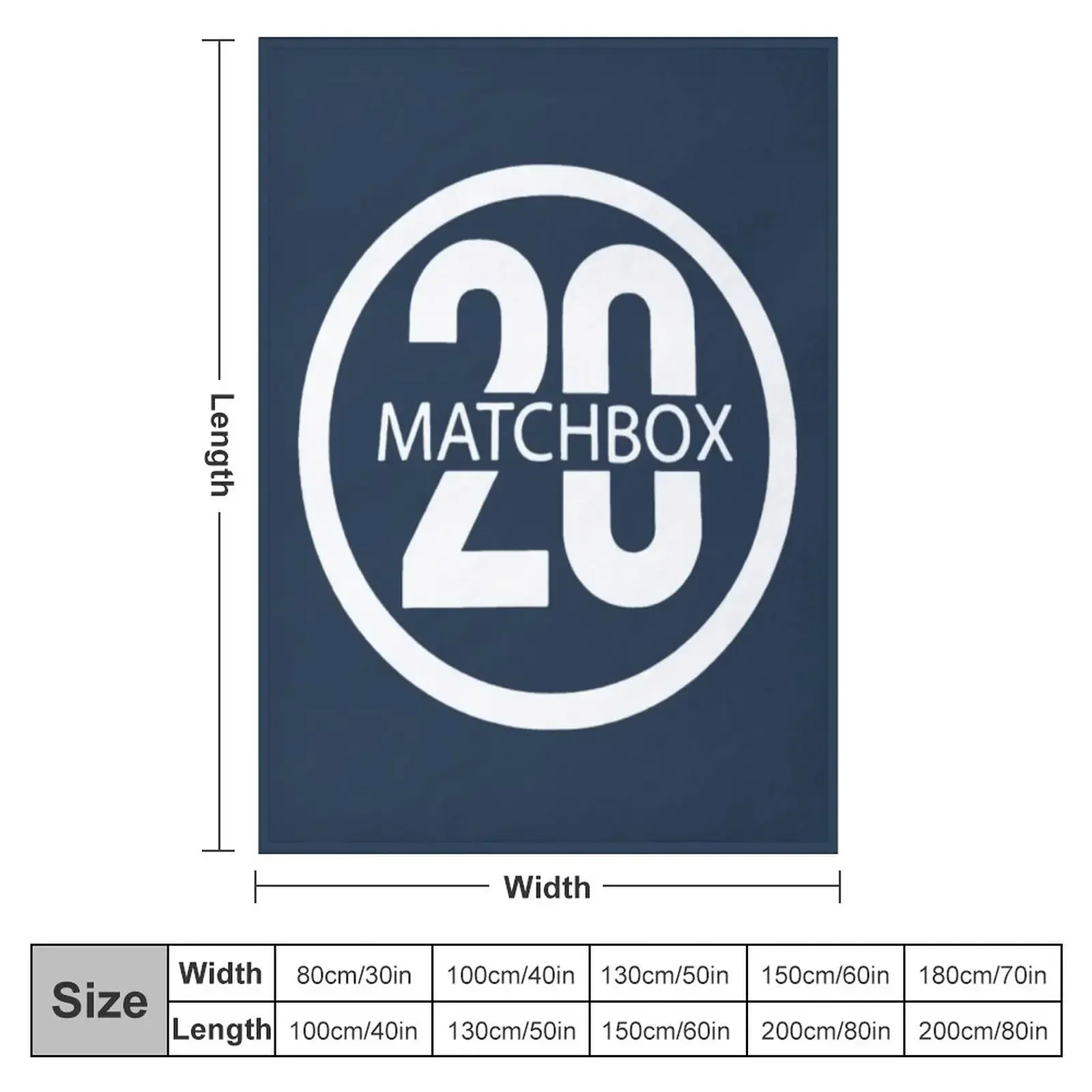 Twenty Matchbox 20 Band Throw Blanket Bed Weighted Bed covers Blankets