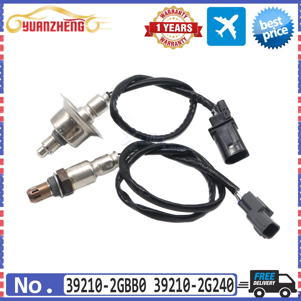 

2 шт., датчик кислорода Lambda O2 39210-2GBB0 39210-2G240 для Hyundai Santa Fe Tucson Kia Sorento Sportage