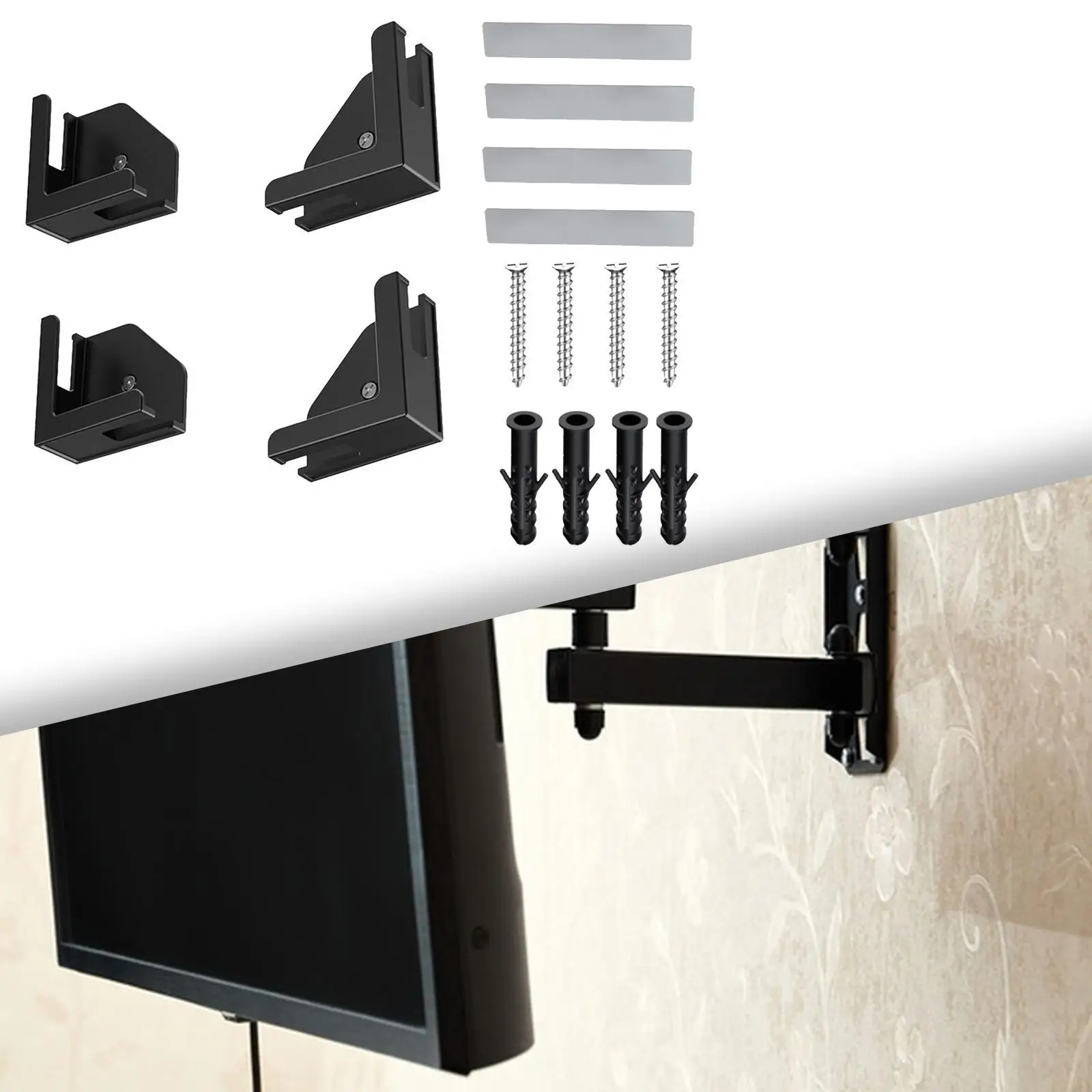 Tablet Wall Mount Multipurpose Sturdy 4x for Living Room Kitchen Smartphones