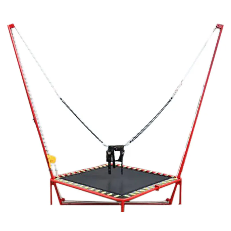 

Single Children And Adult Bungee Trampoline Amusement Equipment For Exercise And Jumping Bungee Activity