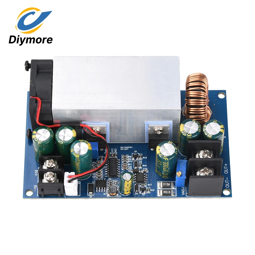 Non-isolated Buck Module Dc-dc 12-75v To 2.5-60v Step Down Voltage Regulator Adjustable Constant Current Power Supply 600w
