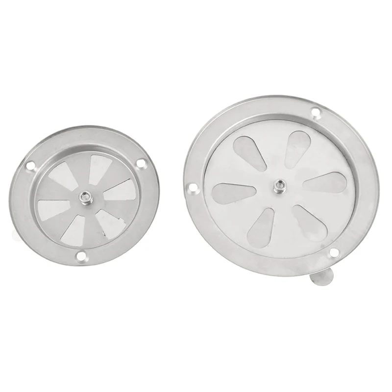 تنفيس كوة الهواء قابل للتعديل للمطبخ ، موقد الفولاذ المقاوم للصدأ ، المدخن شواء شواء ، تنفيس العادم ، المثبط ، 95 مللي متر ، 125 مللي متر #4