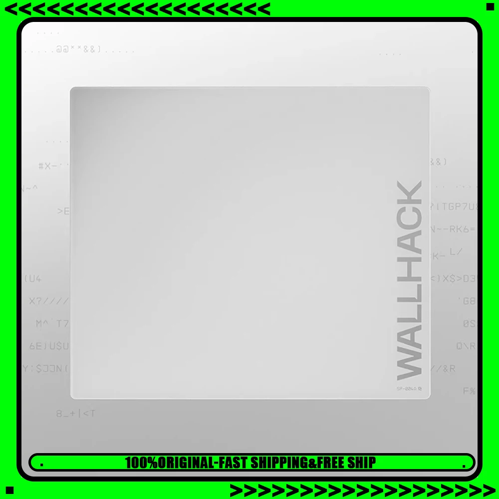 

Original WALLHACK SP-004A Glass Mousepad FPS Speed Mouse Pad Uncoated Durable Design Surface Micro-etching Texture For APEX CSGO