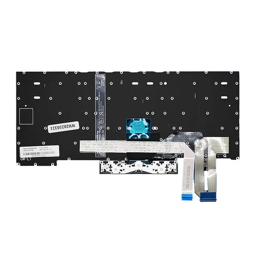Imagen 2 del producto Teclado estadounidense/ruso de repuesto para portátil Lenovo Thinkpad T490S T495S T14S Gen1 SN20W19523 con retroiluminación