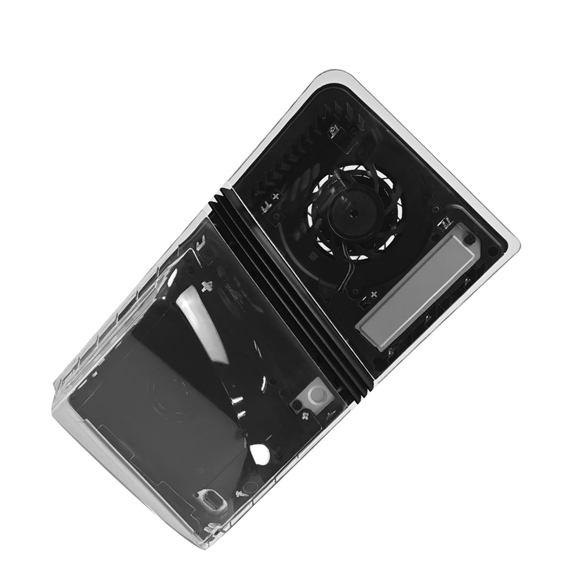 

Сменный твердый чехол для Sony PS5 Pro, защитная лицевая панель для PlayStation 5 Pro Disc Edition, прозрачный