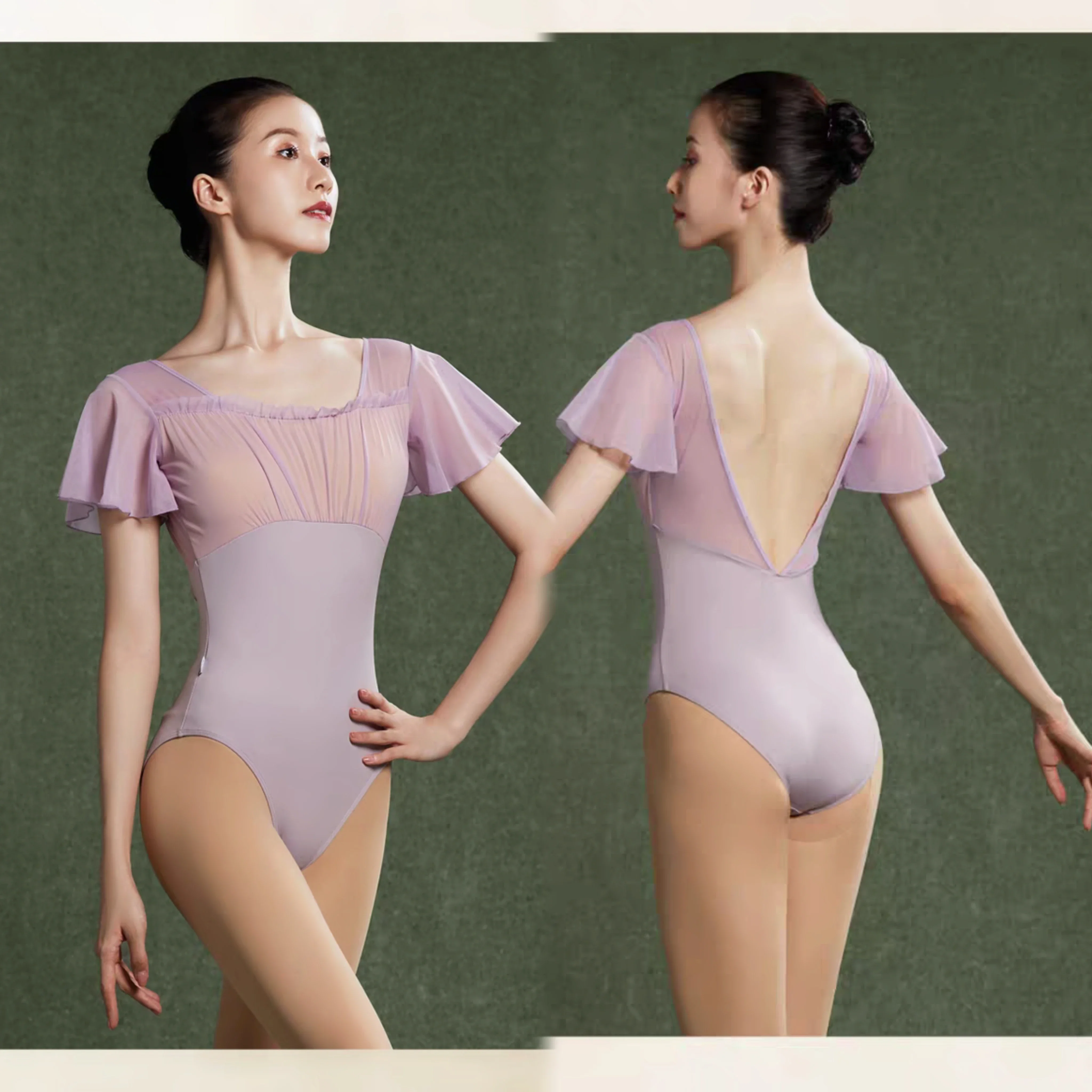 nuevo-leotardo-de-ballet-para-mujer-manga-con-volantes-empalme-de-malla-leotardos-con-espalda-en-v-traje-de-bano-para-gimnasia-traje-de-baile-ropa-de-baile-de-bailarina