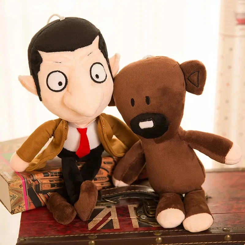 30/40cm Movie Mr Bean Teddy Bear Cute Plush Stuffed Toys Bear Plush Toys For Children Birthday Present Gifts