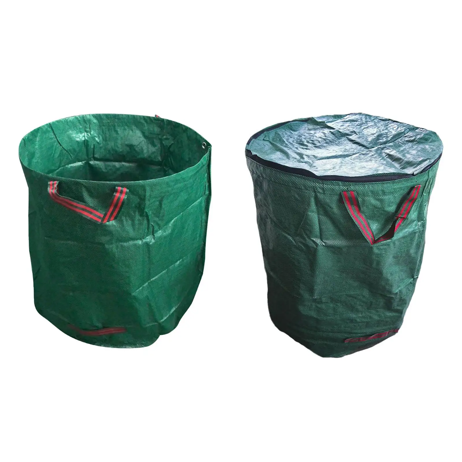 Garden Waste Bags with Handles Standable Leaf Bags Home Yard Trash Bags for Debris Grass Clipping Pool Lawn Loading Leaf Garden