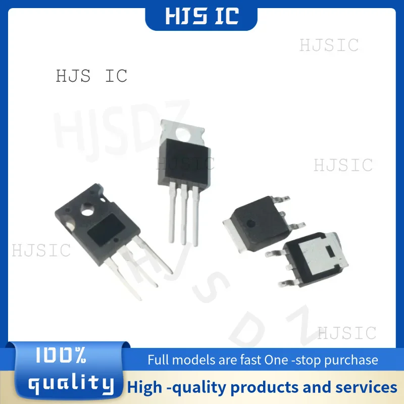 Componentes Electrónicos H40RF60, H15R1203, H30R1202, H30R1203, H30R1353, H30R1602, H40R1203 TO-247 - close-up view