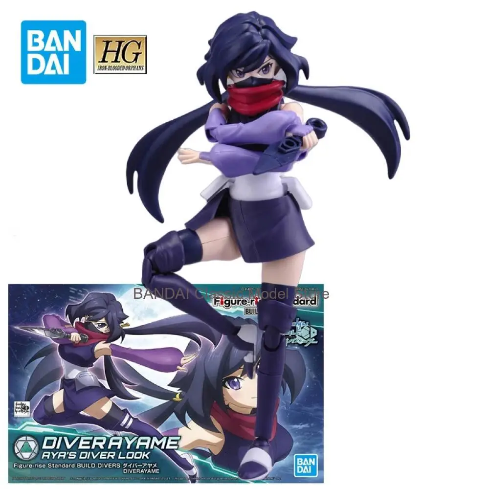 

Фигурка Bandai: Модель-конструктор FRS Diver Ayame, фигурка мобильного костюма девочки-дайвера Ая, игрушки для мальчиков, подарки