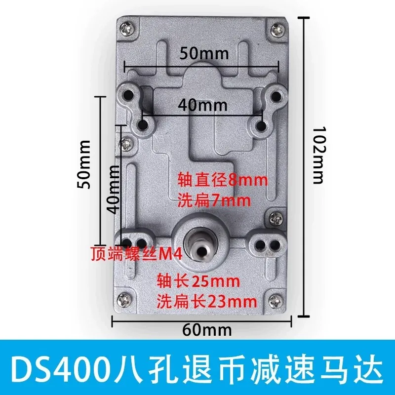 12V24V Worm Gear Motor Reducer 45-200RPM DC High Torque Electric Self Lock 555 Metal Gear Reciprocating Mechanism for DIY Robot
