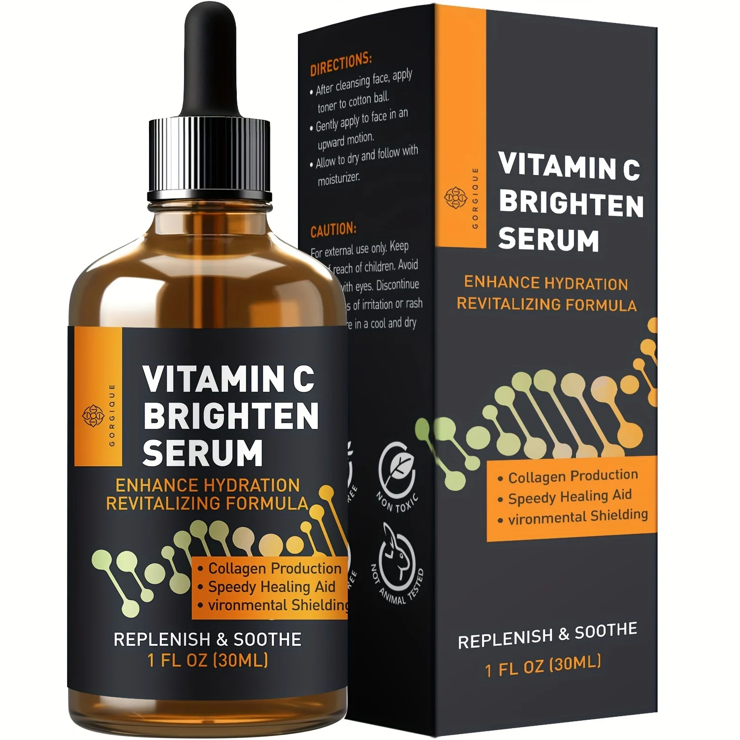 Vitamin C Serum with Hyaluronic Acid and Vit E