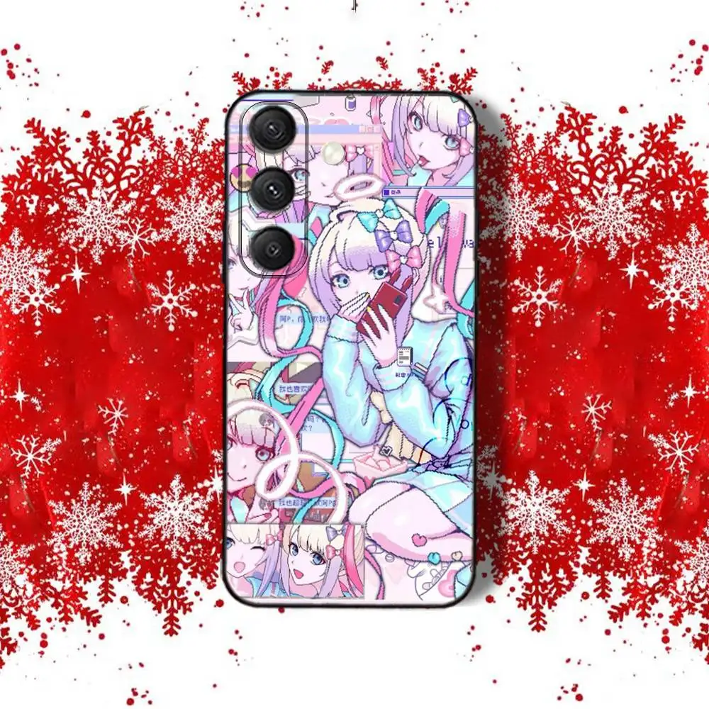 N-Needy Streamer Overload Handyhülle für Samsung S22, S24, S20, S25, S23, S30, S21, Ultra, Plus, Fe, Lite 4G, 5G, schwarze Softcover