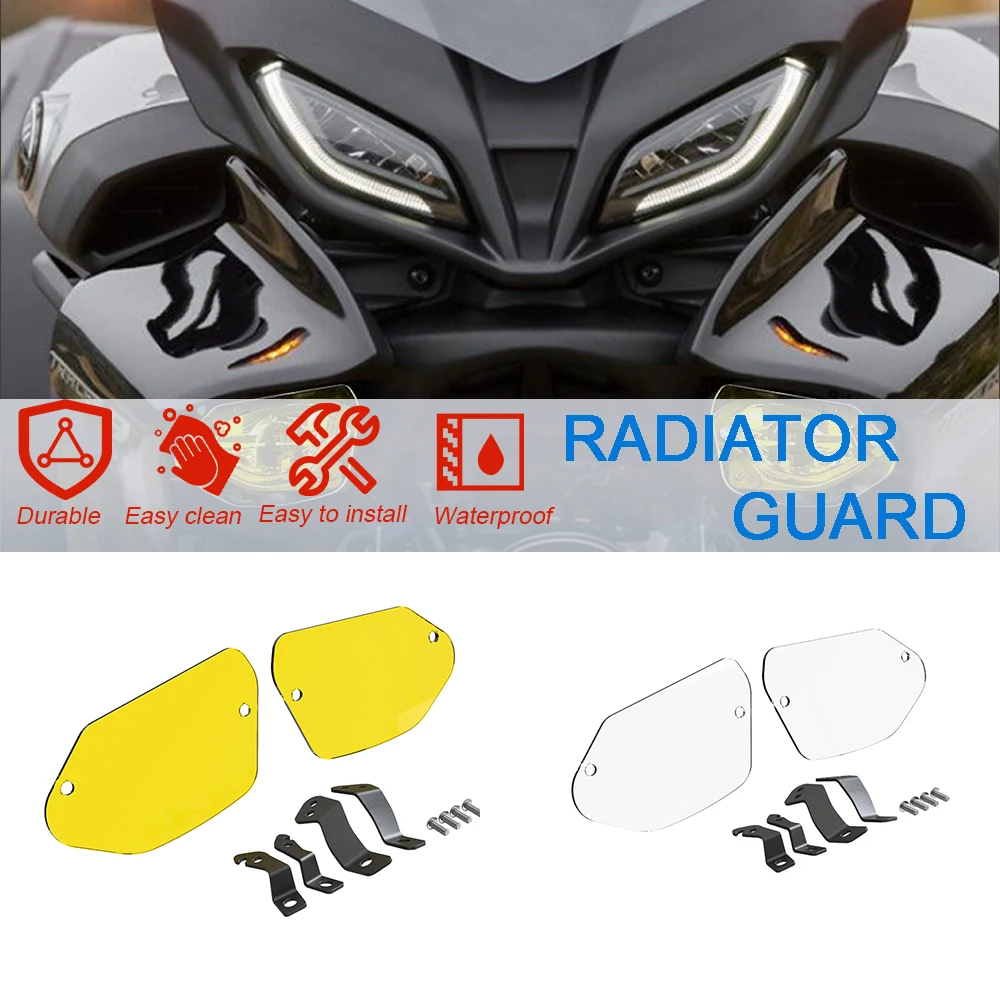 

Motorcycles For Yamaha Tracer 900GT 9GT 2021-2024 Auxiliary Light Guard Lower Headlight Spotlight Fog Lamp Protector Tracer9 /GT