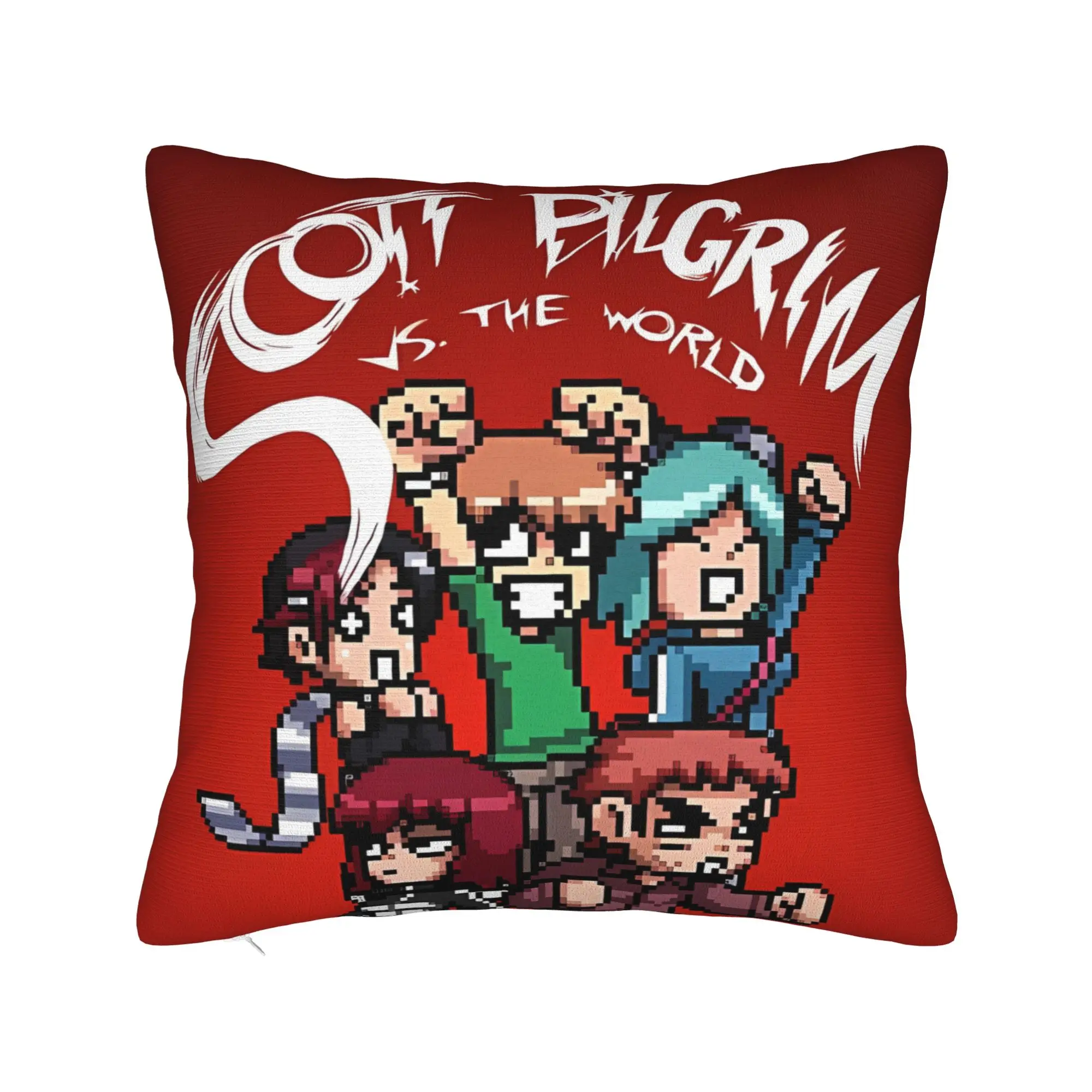 Scott Pilgrim Comic  Pillow Cover  Morden Pillow Case For Wedding Party Home Decor Comfy Pillowcases Birthday Present