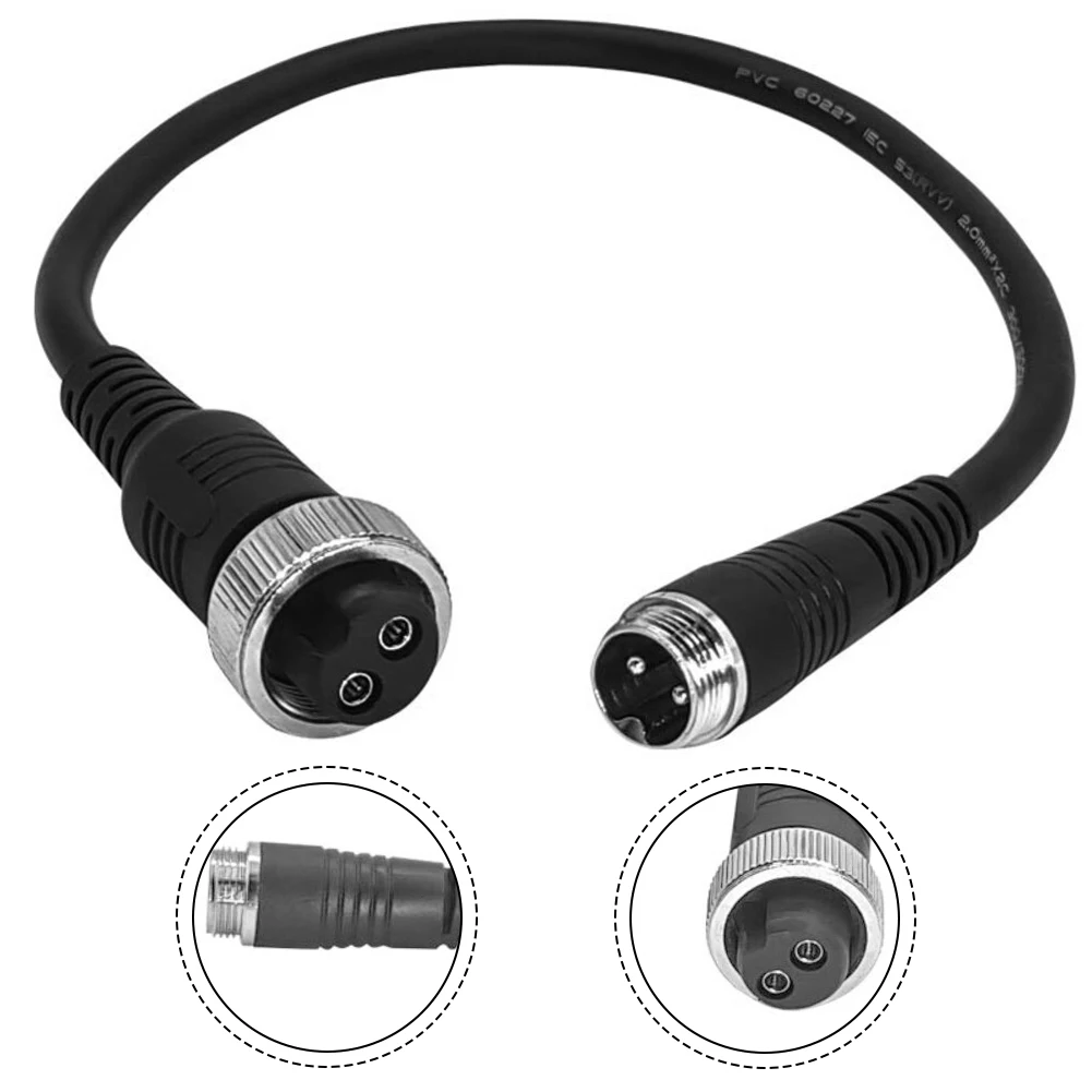 Electric Reel Power Cable 45/100/200cm PVC for Power Transmission Adapter Cable For DAIWA-800MJ Fishing Reel Line Replace Parts - view 6