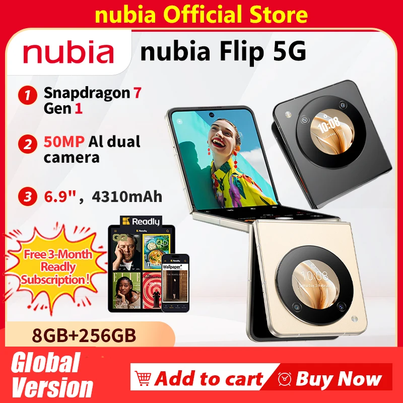 Global Version Nubia Flip 6.9\