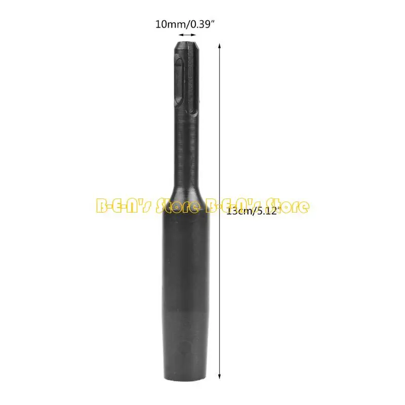 Y1AD Ground Rod Driver for 5/8Inch and 3/4Inch Ground Rods Steel Ground Rod Driver 15mm Earth Stake Hammers Drill