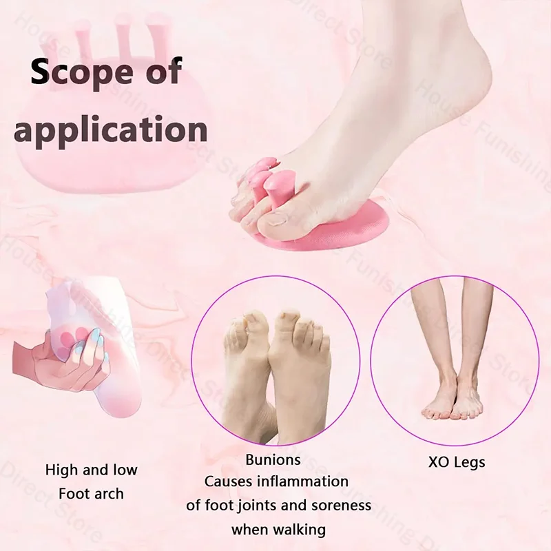 2025 New Arch Trainer Corrective Toe Training Tools Toe Splints Hip Arch Trainer Fitness Equipment Foot Orthotics