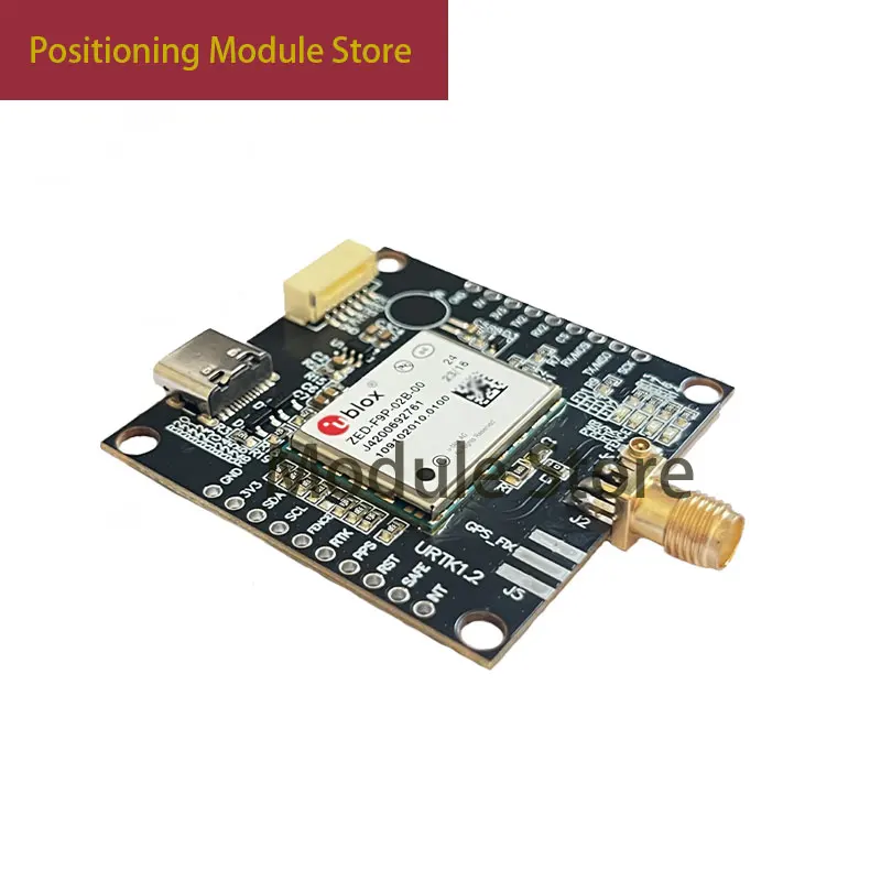 ublox gps module ZED-F9P ZED-F9P-02B-00 RTK InCase PIN GNSS/GPS receiver board with S MA and USB Drone Development Board