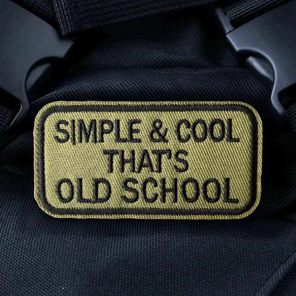 Parche bordado militar con velcro clásico para chalecos tácticos - imagen 4