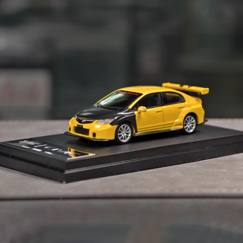 

Diecast Original 1:64 Scale Civic Type R FD2 Alloy Model Simulation Decoration Hobbies Souvenirs Gifts Collection Static Display
