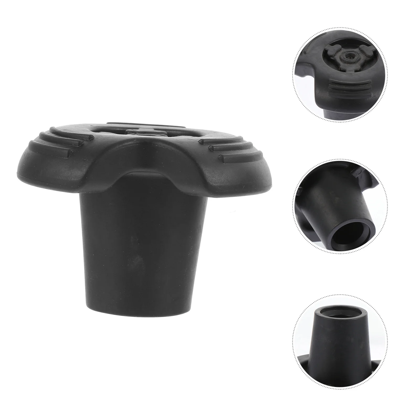 

4 шт., противоскользящий чехол для ног костыля, резиновая защита для ног, прочная опорная накладка для костылей для твердых полов