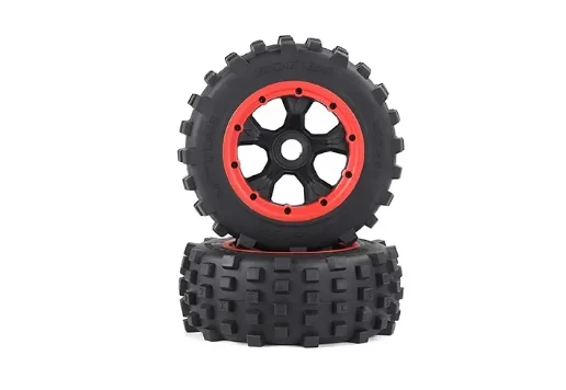 Upgraded High Strength Off-road Wheel Assembly Fit For 1/5 Rofun HPI BAJA 5T 5SC 195*75MM 195*80MM