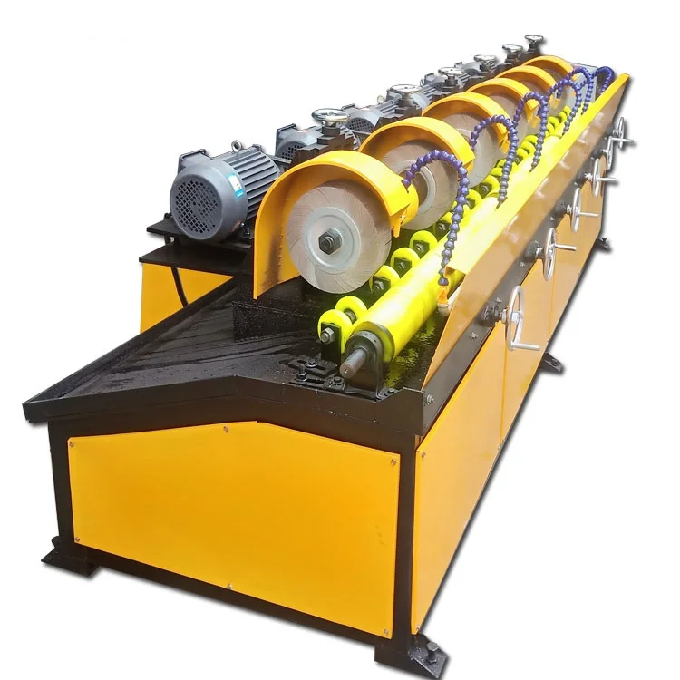 Brass Metal Polishing Machine / Automatic Metal Pipe Mirror Polishing Machine / Circular Tube Polishing Machine Copper Motor