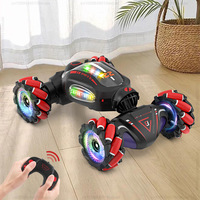 4WD RC Stunt Car 2.4G Watch Gesture Remote Control Drift Car 360° Rotating Climbing Twist Car Toys for Kids Boys Christmas Gift