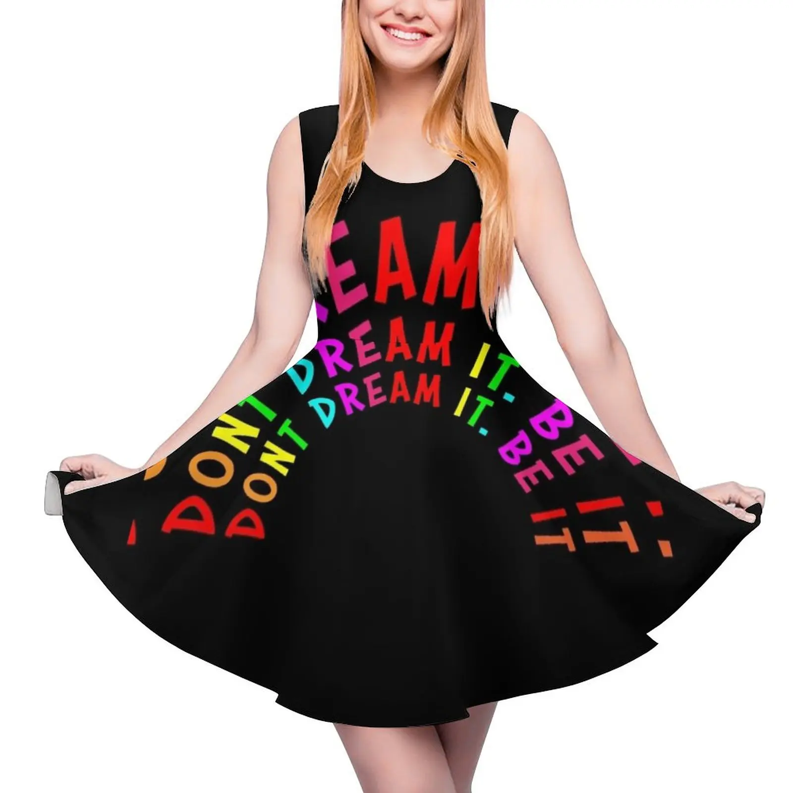

Don"t Dream it. Be it Sleeveless Dress summer clothes for women evening dress women