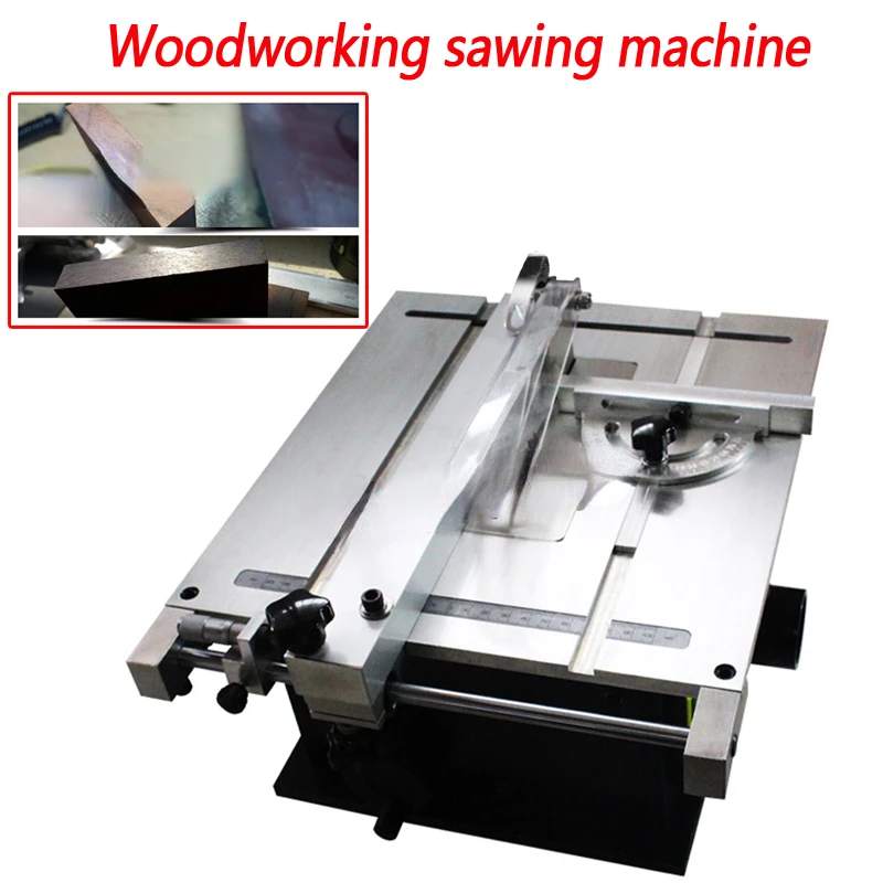 220V Circular Mini Precision Table Saw Woodworking Machinery Table Sawing Machine Table Saw Micro Small Sawing Machine