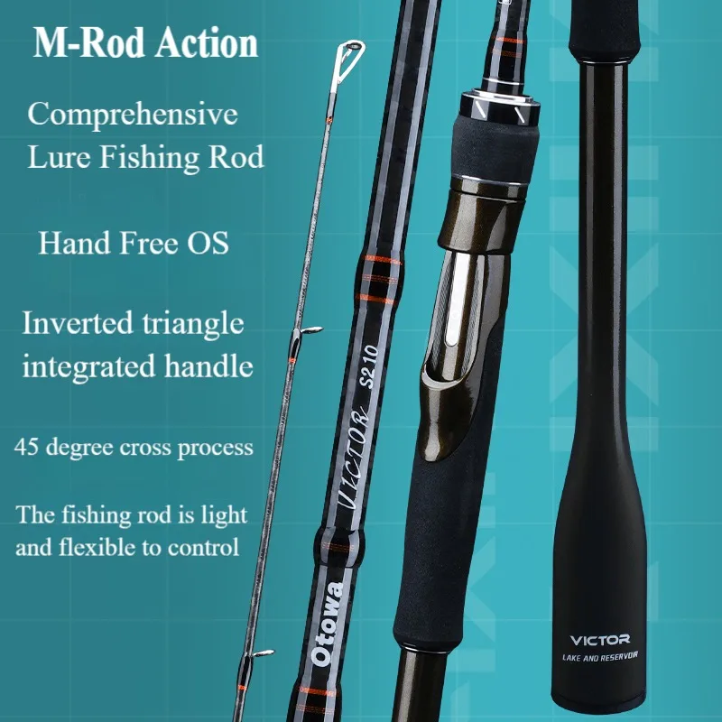 YinYu VICTOR M-Rod Action comprehensive lure fishing rod（2 Rod tips）