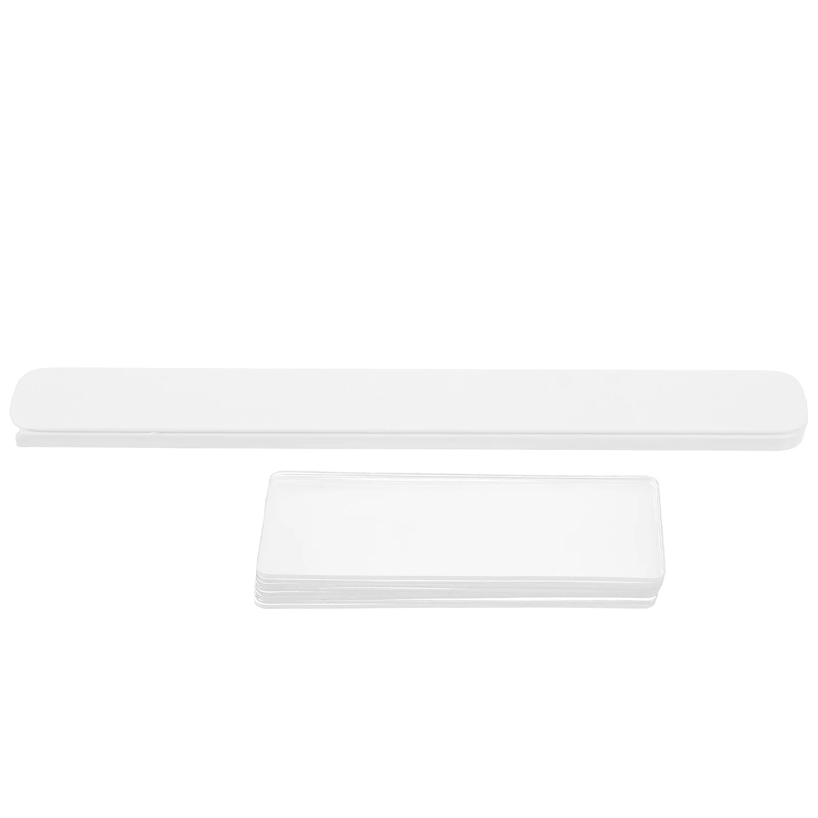 

1Set Adhesive Drawer Slide DIY Cabinet Rails Durable Drawer Slides Bottom Mount Organizer Replacement