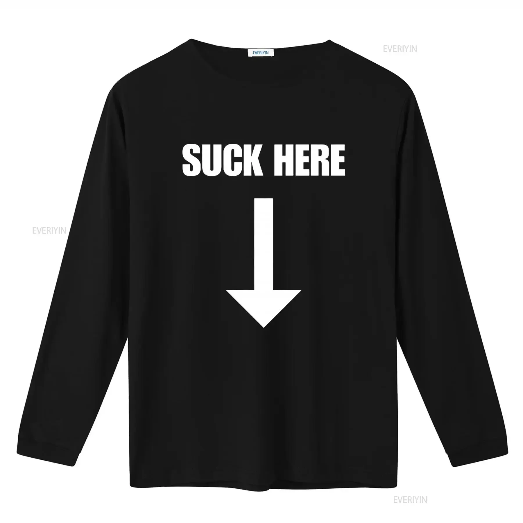 Suck Here Oddly Specific Funny Meme T Shirt for Cool Design vintage Washed designer clothes Stylish Unisex fashion Breathable