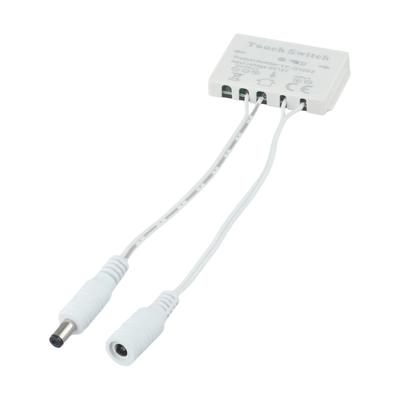 1 قطعة LED اللمس مفتاح مستشعر 12 فولت 5A 60 واط ل الذكية زر مرآة مفتاح الإضاءة للحمام مرآة ضوء الخلفية الديكور