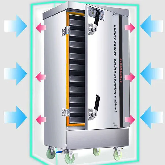 

Автоматическая пароварка для риса, 12 лотков, пароварка для риса, коммерческое кухонное оборудование, электрическая пароварка для риса, тяжелые слои шкафа