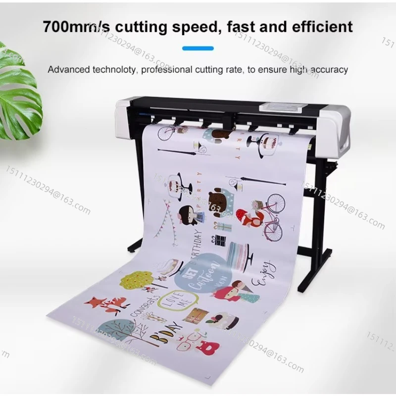 SV1350 self-adhesive die-cutting machine instant sticker car sticker reflective film cutting machine automatic edge patrol