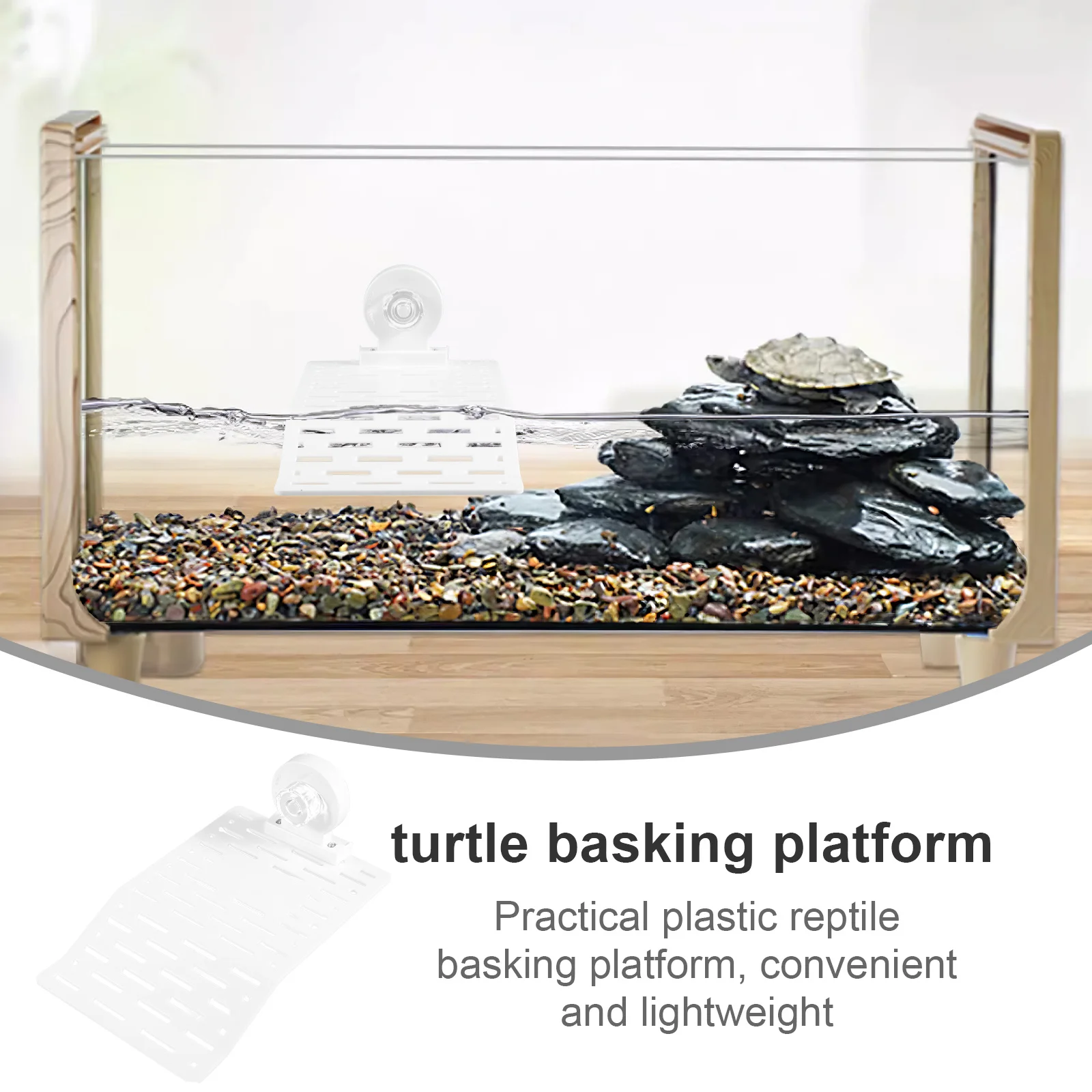 

Turtle Basking Platform Plastic Floating Terrace Aquarium Resting Climbing Ramp Turtle Habitat Accessories Tortoise Supplies